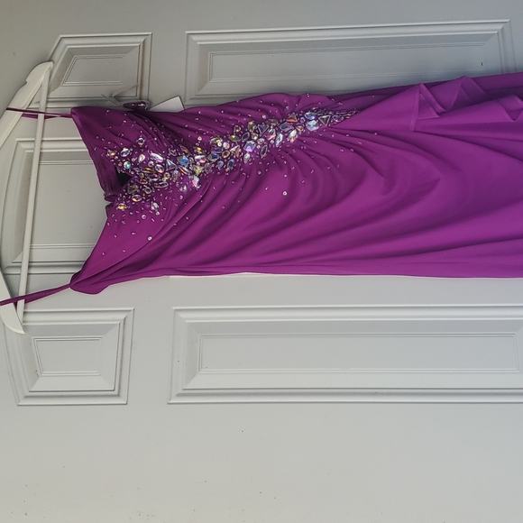 Deb Purple Formal Dress - Picture 1 of 5